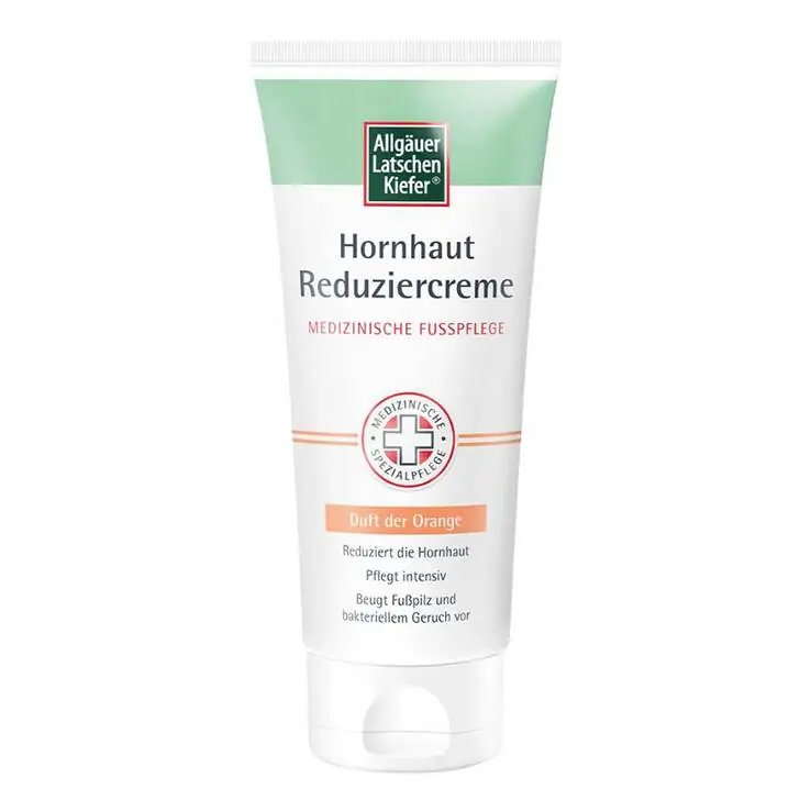 Neue Kollektion Allgäuer Latschenkiefer Hornhaut Reduziercreme Orange, 100 ml