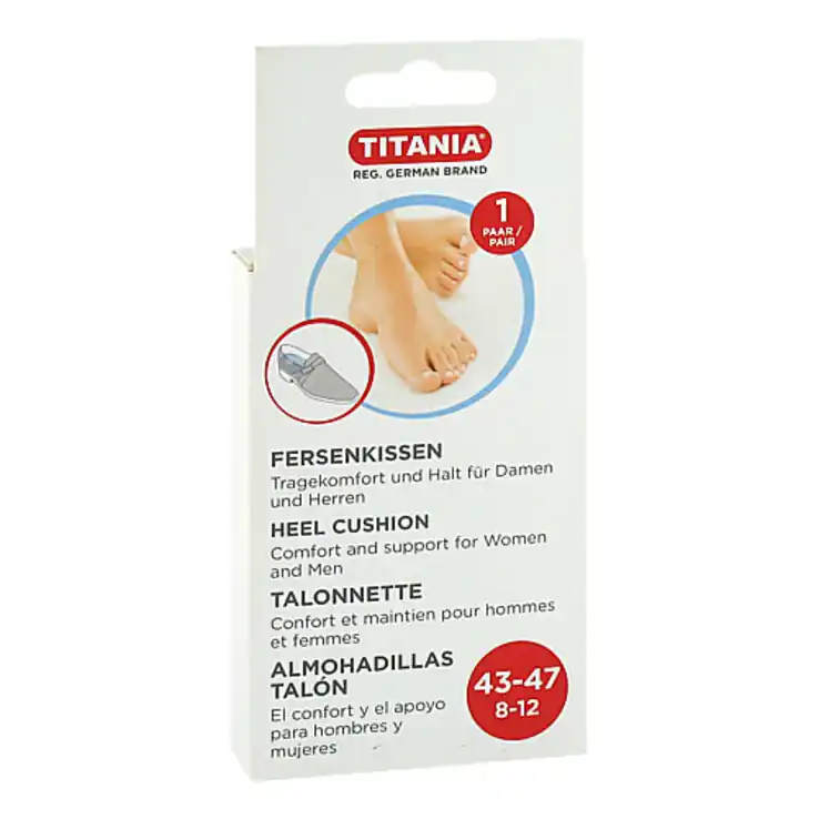Fersenkissen Größe 43 – 47 Titania, 2 St Mega-Angebot