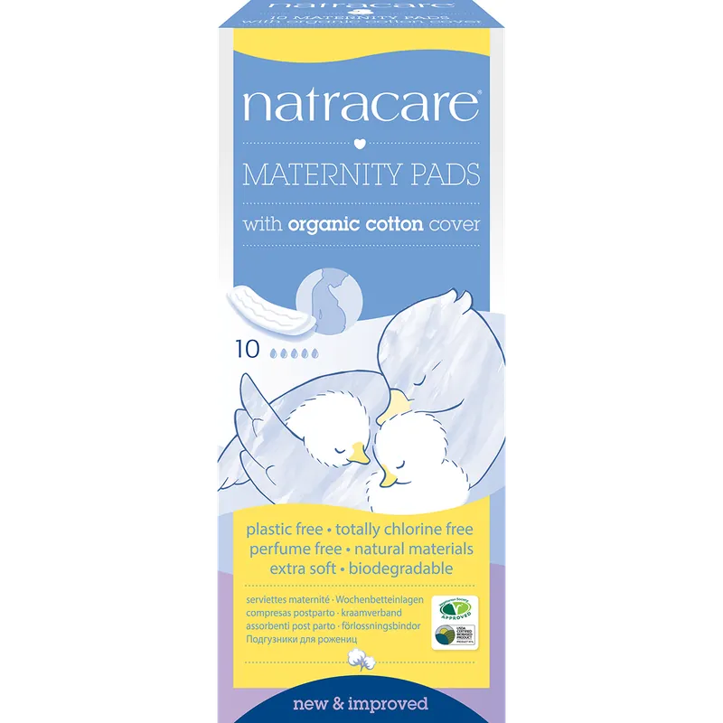 Natracare Wochenbetteinlagen 10 Stück Highlight