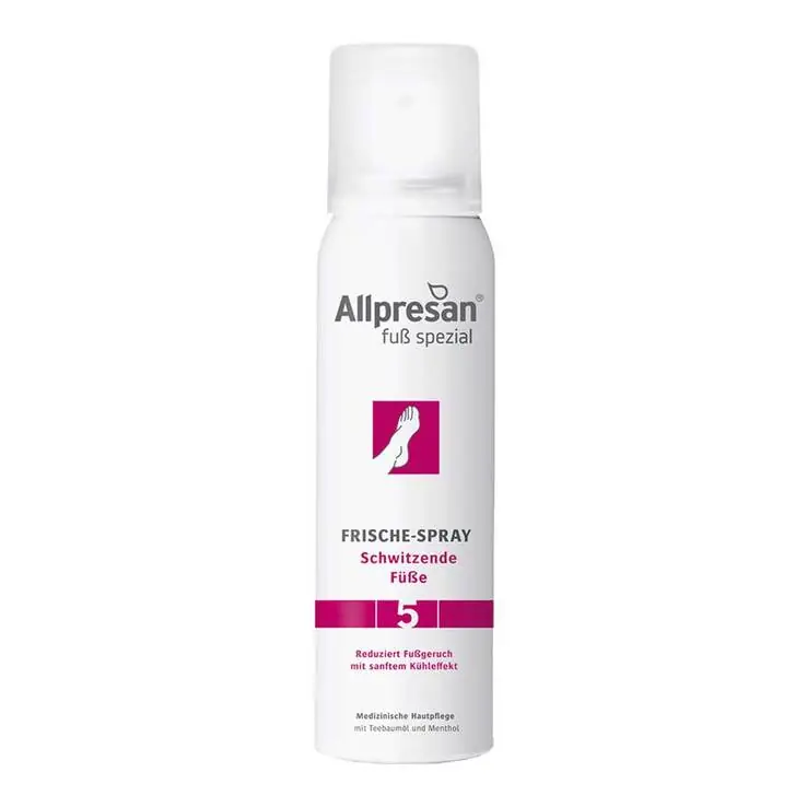 Allpresan Fuß spezial schwitzende Füße Deo Nr.5, 100 ml Expressversand
