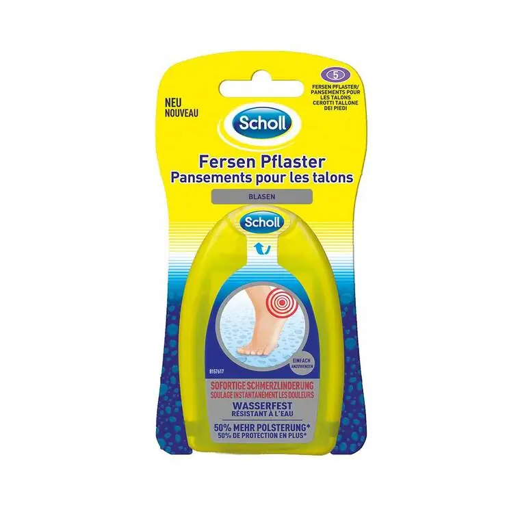 Scholl Blasenpflaster Fersen, 5 St Super-Preis