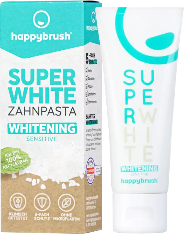 SuperWhite Zahnpasta Finale Aktion