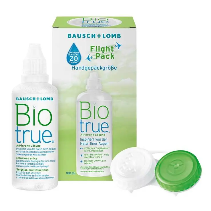 Biotrue Flight Pack Flaschen, 100 ml Ab Werk