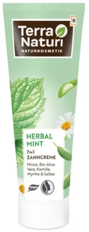 Kostenloser Rückversand Zahncreme Herbal Mint 7in1