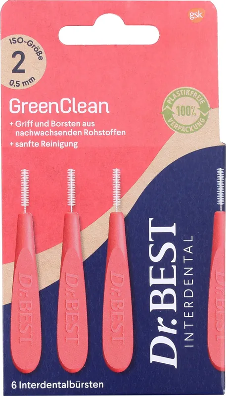 Interdental GreenClean Size 2 Zertifiziert