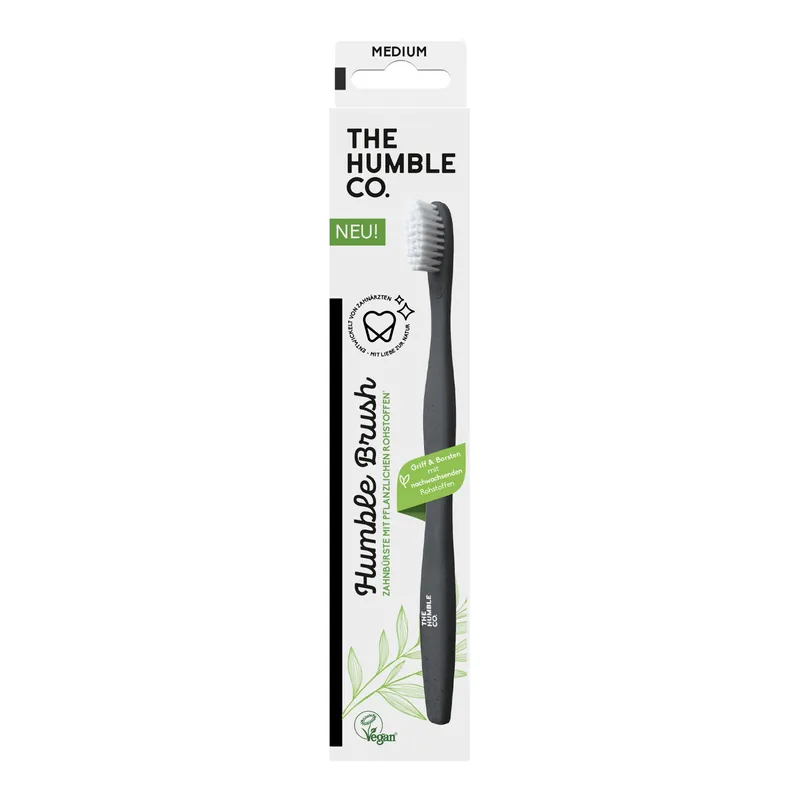 The Humble Co. Humble Brush Zahnbürste – Pflanzenbasiert Medium 10 x 1 Stück Bestpreis
