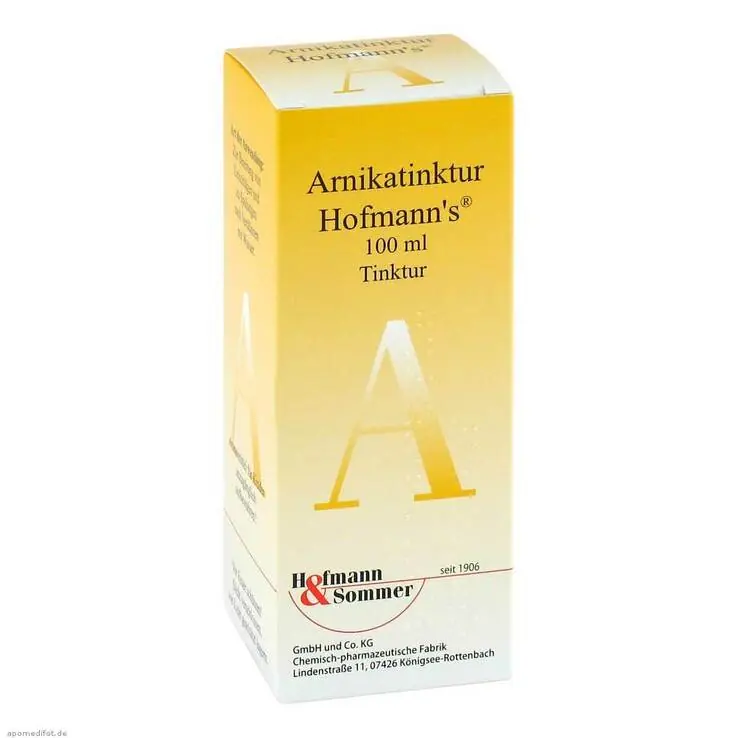 Solange Der Vorrat Reicht Arnikatinktur Hofmanns, 100 ml