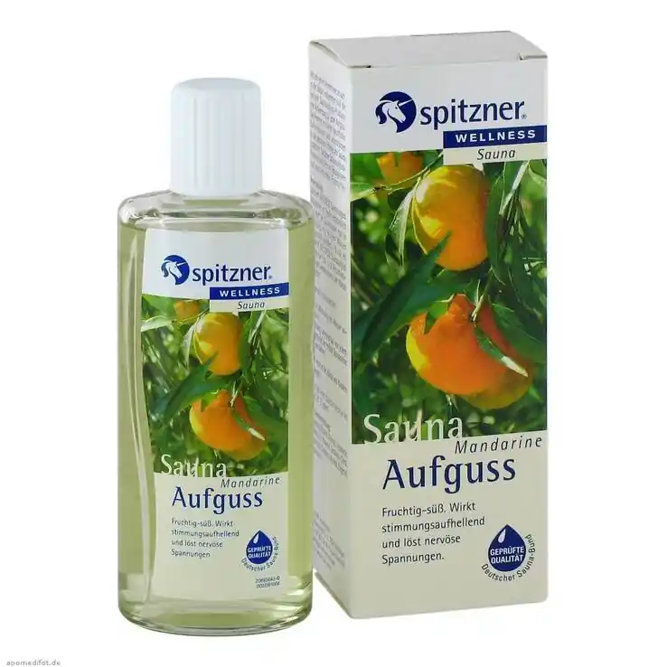 Spitzner Saunaaufguss Mandarine Wellness, 190 ml Sichere Zahlung