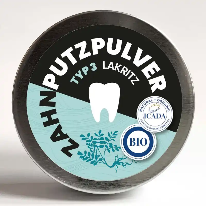 Expressversand SCHETTLERs Zahnputzpulver – Typ 3 Dose 25g