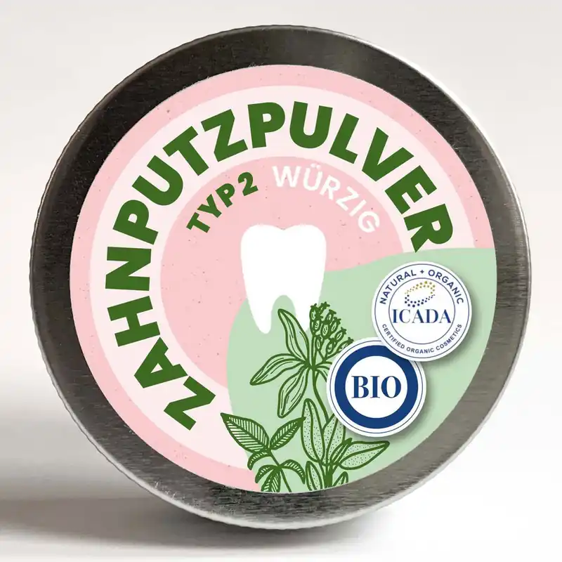 SCHETTLERs Zahnputzpulver – Typ 2 Dose 20g Bestseller