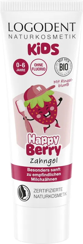 Wochenendangebot Logona Kids Zahngel Happy Berry 6 x 75ml