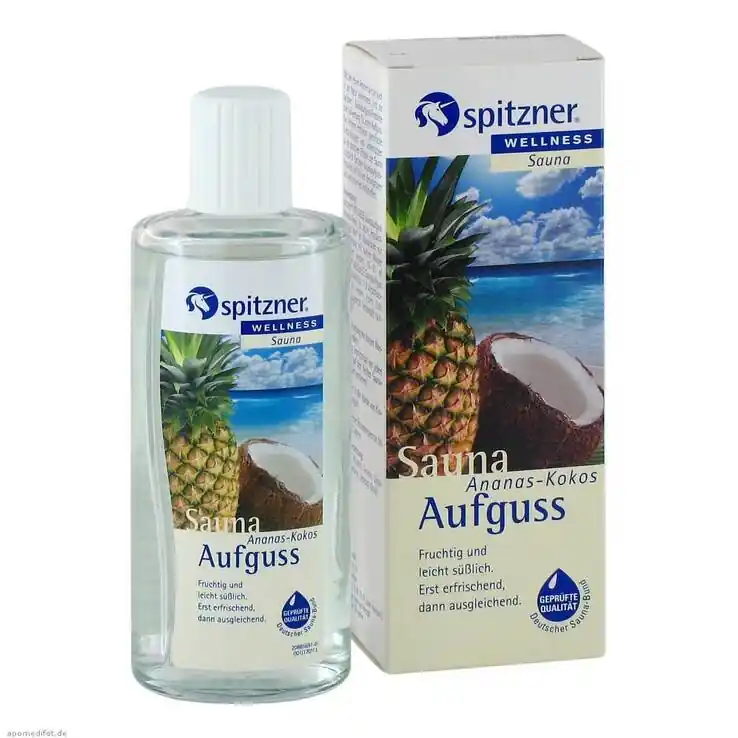 Spitzner Saunaaufguss Ananas-Kokos Wellness, 190 ml Geprüft