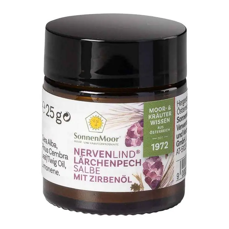 Lärchenpechsalbe Nervenlind mit Zirbenöl, 25 g Gratis Versand