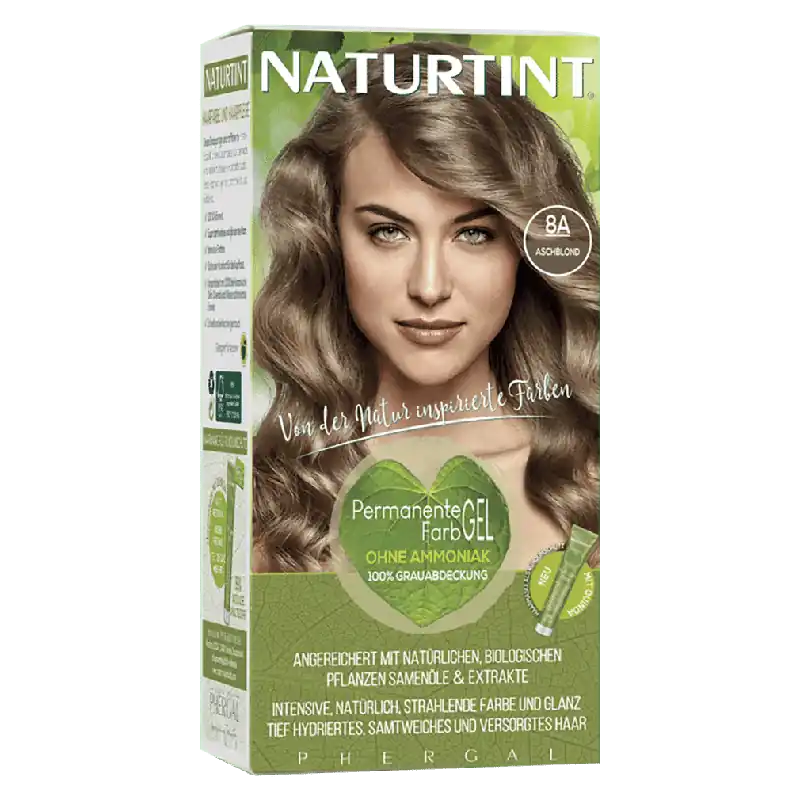 Echt Haarfarbe 8A Aschblond
