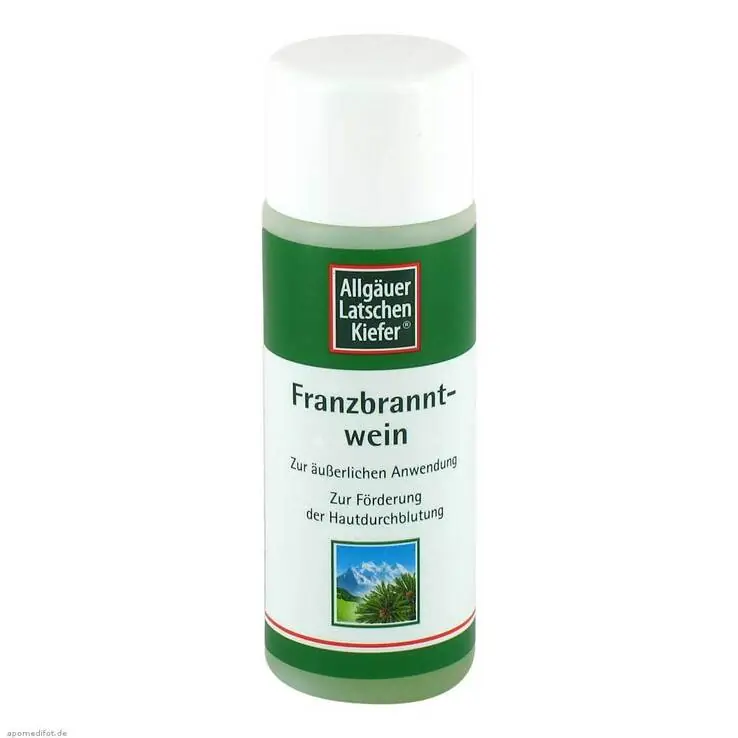 Großhandel Allgäuer Latschenkiefer Franzbranntwein, 100 ml