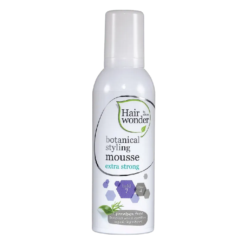 Pflanzliches Styling Mousse - Extra starker Halt Must-Have
