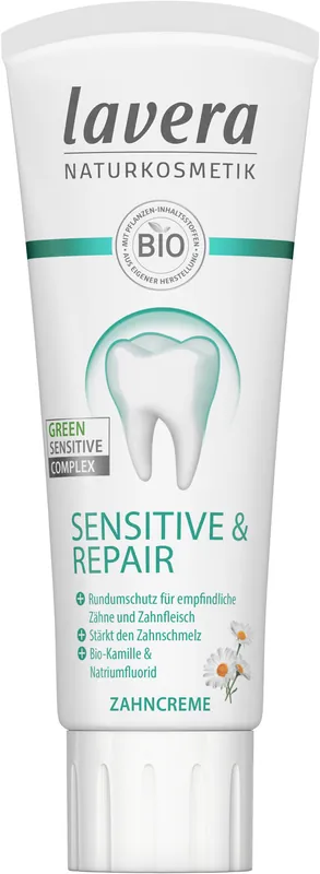 lavera Zahncreme Sensitive & Repair 75ml Neue Ware