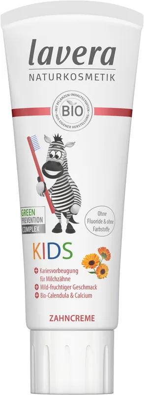 Günstig lavera Zahncreme Kids 4 x 75ml