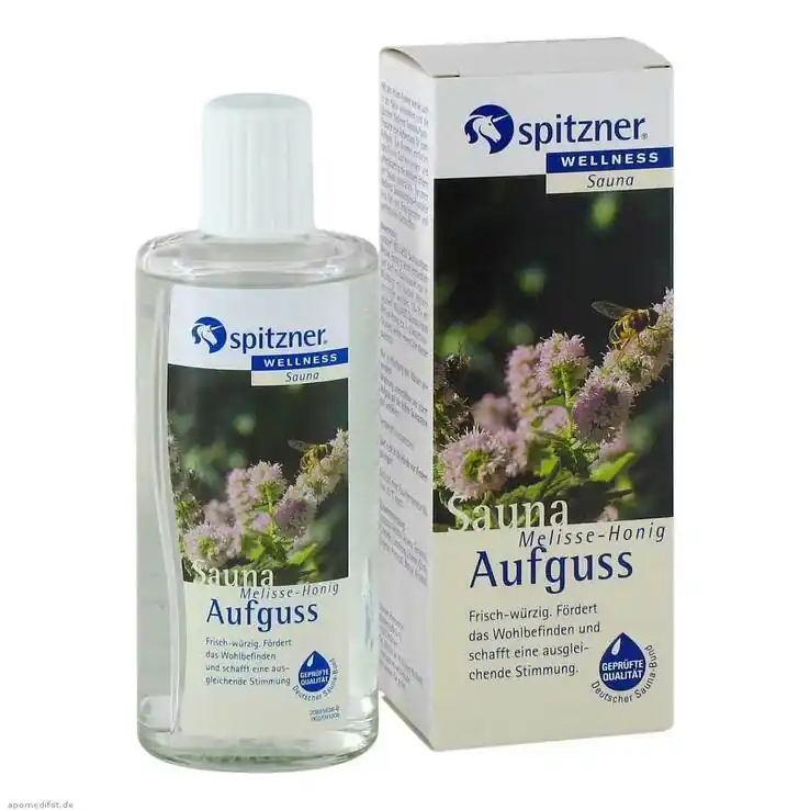 Spitzner Saunaaufguss Melisse Honig Wellness, 190 ml Heißes Angebot