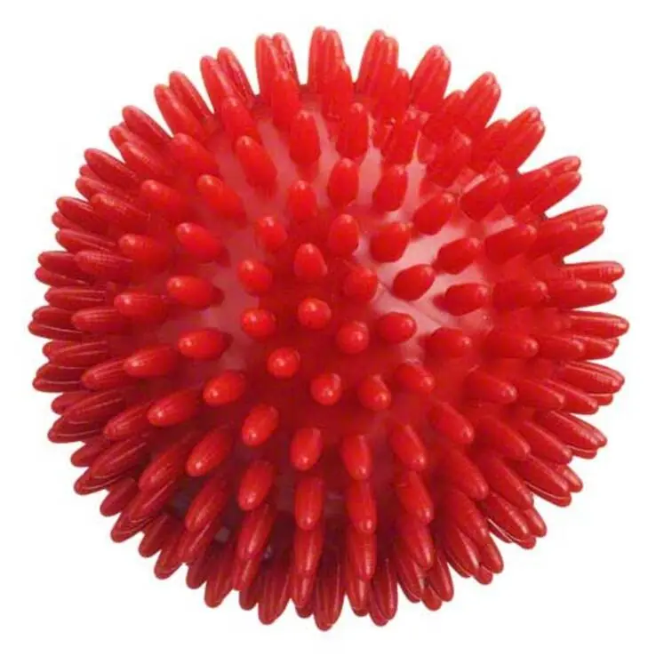 Igelball 9 cm Duschmesser in rot, 1 St Finale Aktion