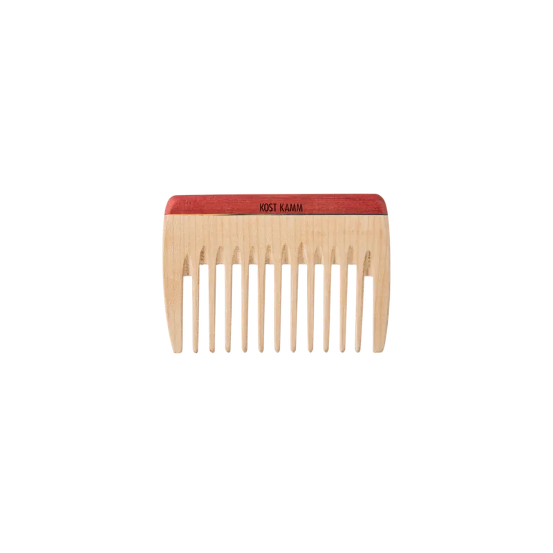 Strähnenkamm, Holz, extra-grob, 10 cm Mengenrabatt