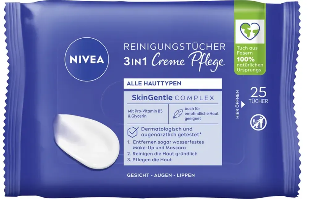 Creme Pflege Reinigungst\\u00fccher Abverkauf