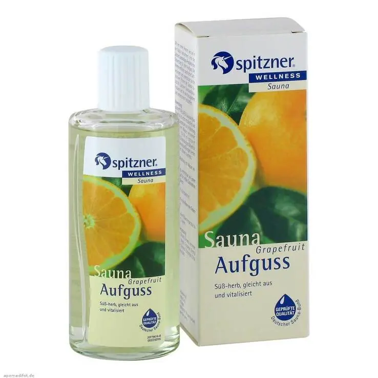 Zertifiziert Spitzner Saunaaufguss Grapefruit, 190 ml