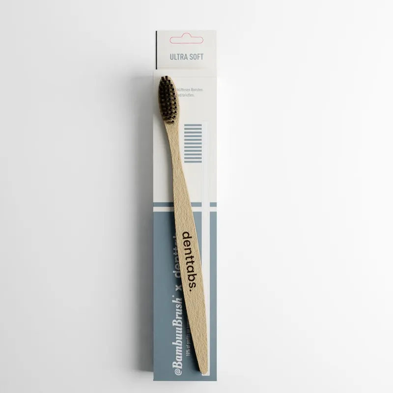 Direkt Vom Hersteller Denttabs Bambus-Zahnbürste für Kinder und Erwachsene 10 x 1 Stück
