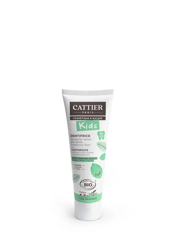 Schnäppchen Cattier Paris Cattier Kinder Zahncreme Minze 6 x 50ml