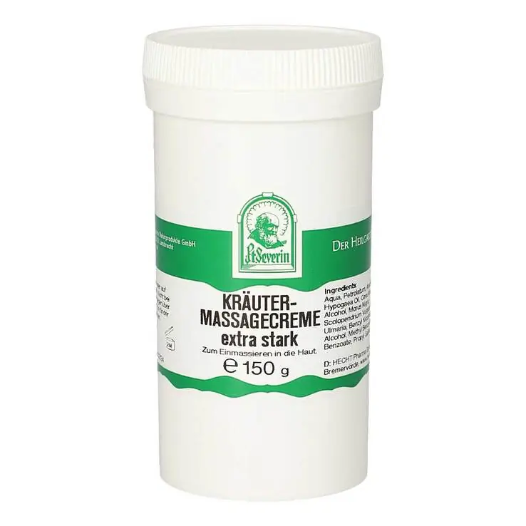 Bestpreis Sankt Severin Kräutermassagecreme extra stark, 150 g