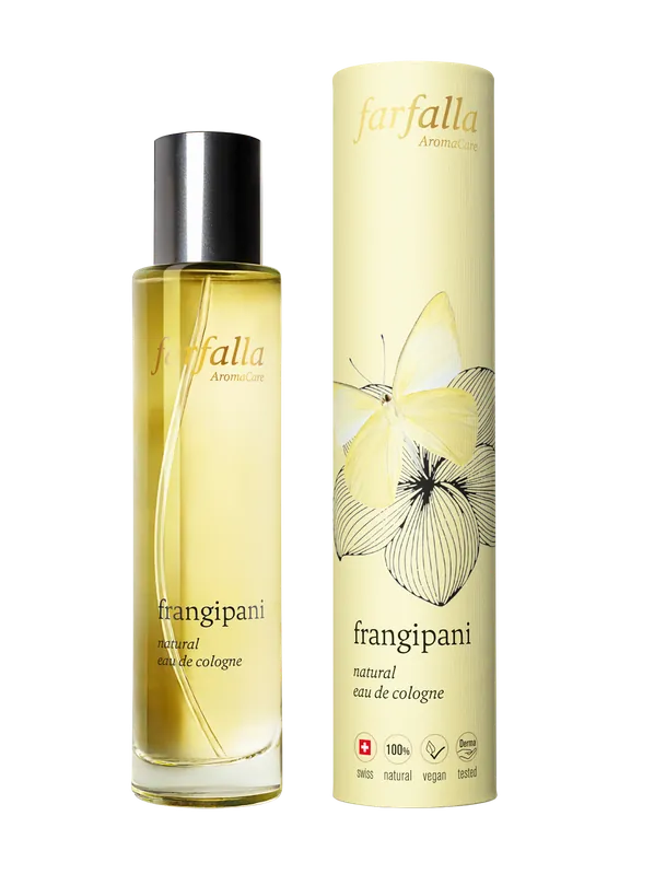 farfalla frangipani, natural eau de cologne 50ml Hochwertig