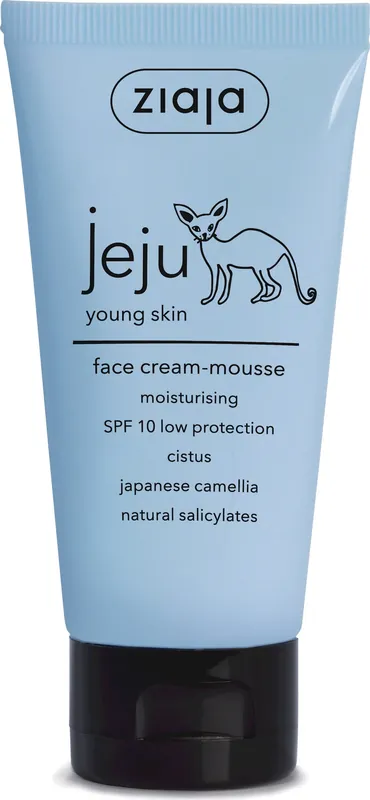 Nur Für Kurze Zeit Jeju Young Skin Blue Gesichtscreme-Mousse mit LSF 10