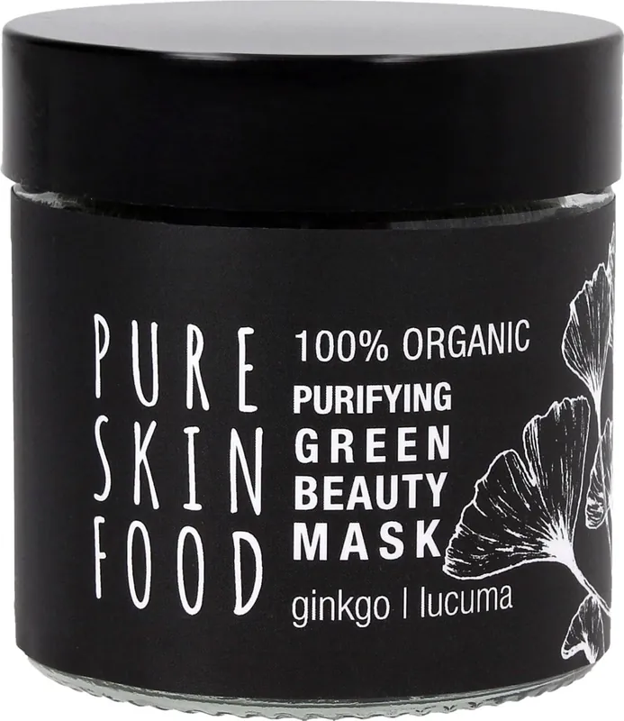 Direktkauf Organic Purifying Green Beauty Mask Ginkgo - Lucuma