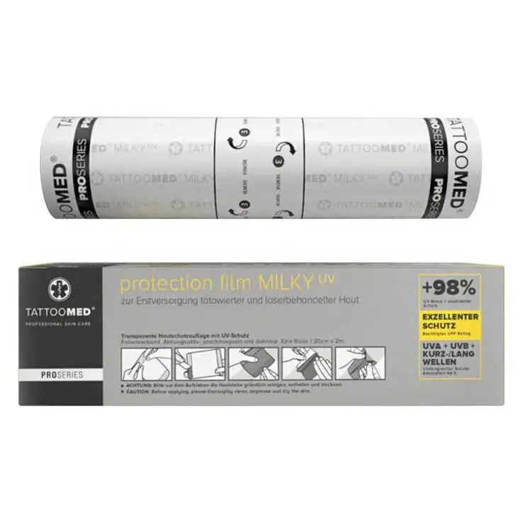 TATTOOMED® protection film MILKY UV, 10 St Wochenendangebot