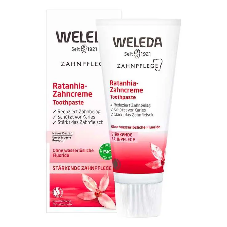 Weleda Ratanhia-Zahncreme, 75 ml Abverkauf