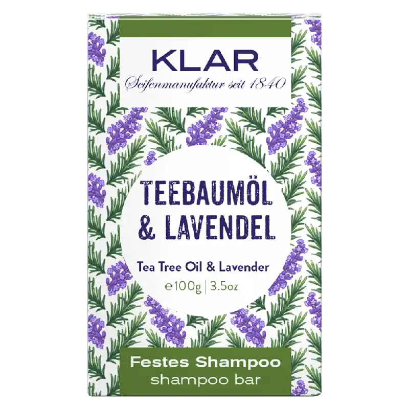 Festes Shampoo Teebaumöl & Lavendel Gleich Bestellen