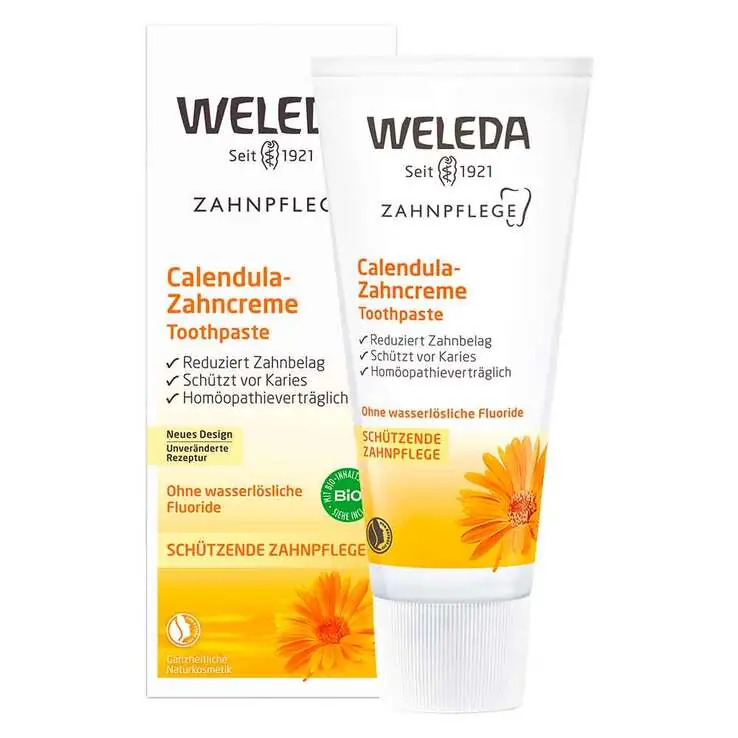 Beliebt Weleda Calendula-Zahncreme, 75 ml