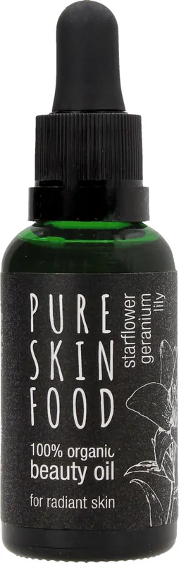 Markenprodukt Organic Beauty Oil Starflower, Geranium & Lily