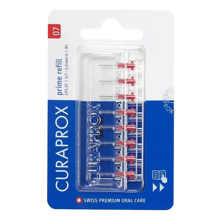 Direkt Vom Hersteller Curaprox Cps 07 prime Interdentalbürsten Refill, 8 St