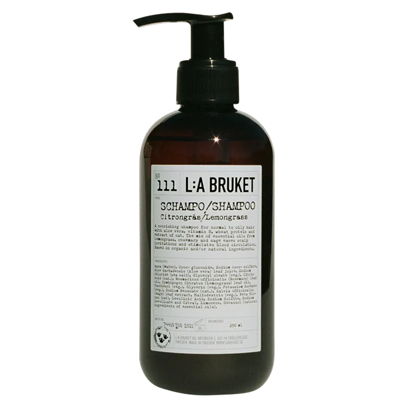 111 Shampoo, Zitronengras Neue Kollektion