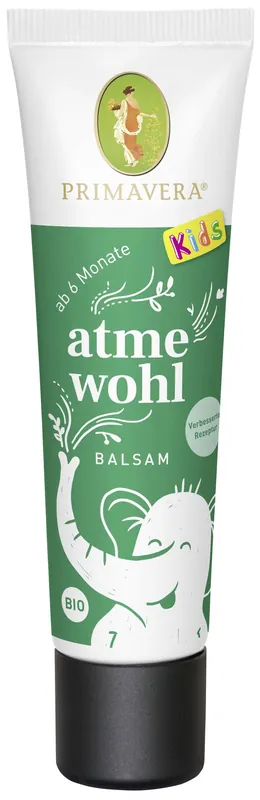 PRIMAVERA Atmewohl Baby & Kinder Balsam bio 30ml Neue Ware