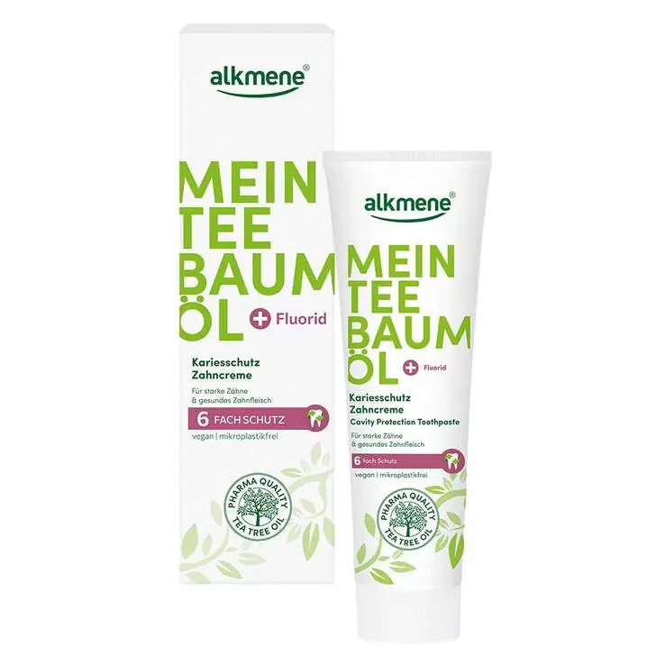 Neu Im Sortiment Alkmene Mein Teebaumöl Kariesschutz Zahncreme, 100 ml