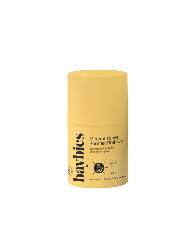 baybies Mineralischer Sonnen Roll-On LSF50+ für empfindliche Baby- und Kinderhaut 45ml Heißes Angebot