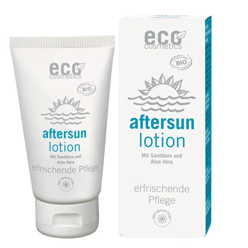 Jetzt Kaufen eco cosmetics After Sun Lotion mit Sanddorn und Aloe Vera 75ml