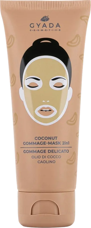 Sichere Zahlung 2in1 Kokos Peeling-Maske