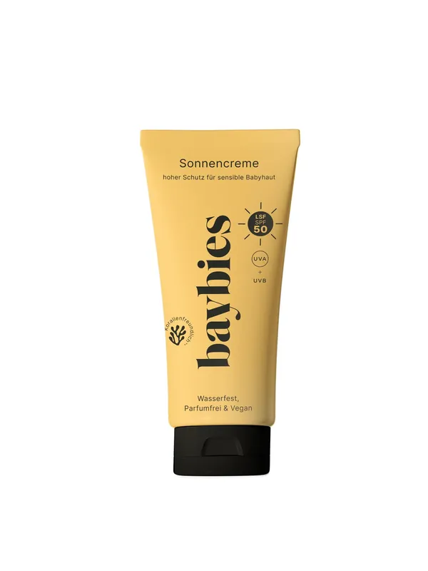 Mega-Angebot baybies Mineralische Sonnencreme LSF50 für empfindliche Babyhaut 50ml