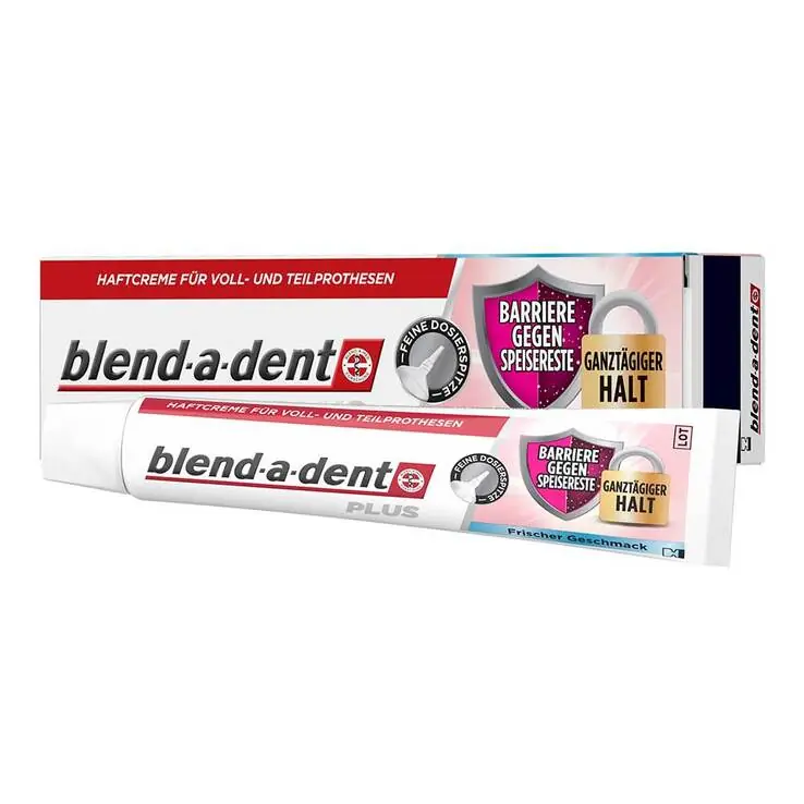 Abverkauf Blend A Dent Plus Barriere Haftcreme gegen Speisereste frischer Geschmack, 40 g