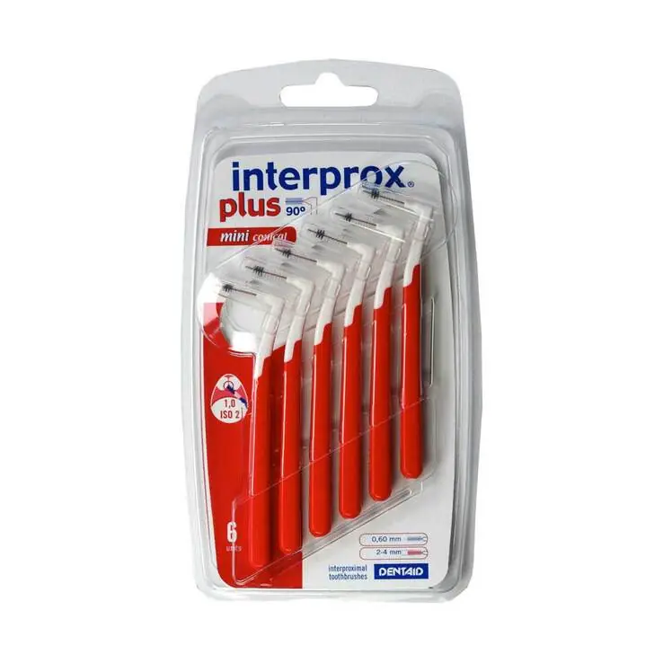 Interprox plus mini conical rot Interdentalbürste, 6 St Günstig