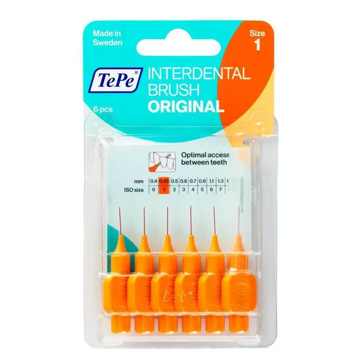 Knallerangebot Tepe Interdentalbürste 0,45mm orange, 6 St