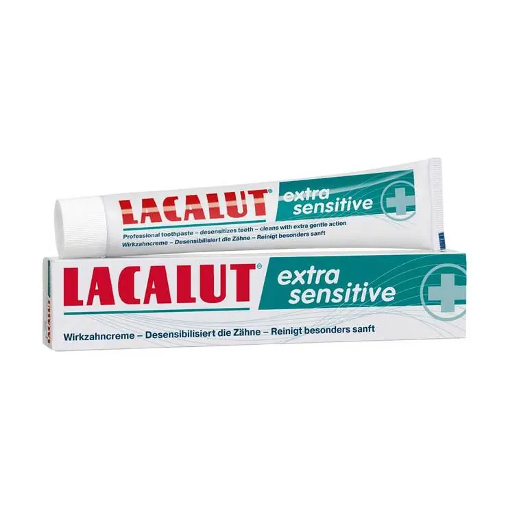 Exklusiv Lacalut extra sensitive Wirkzahncreme, 75 ml